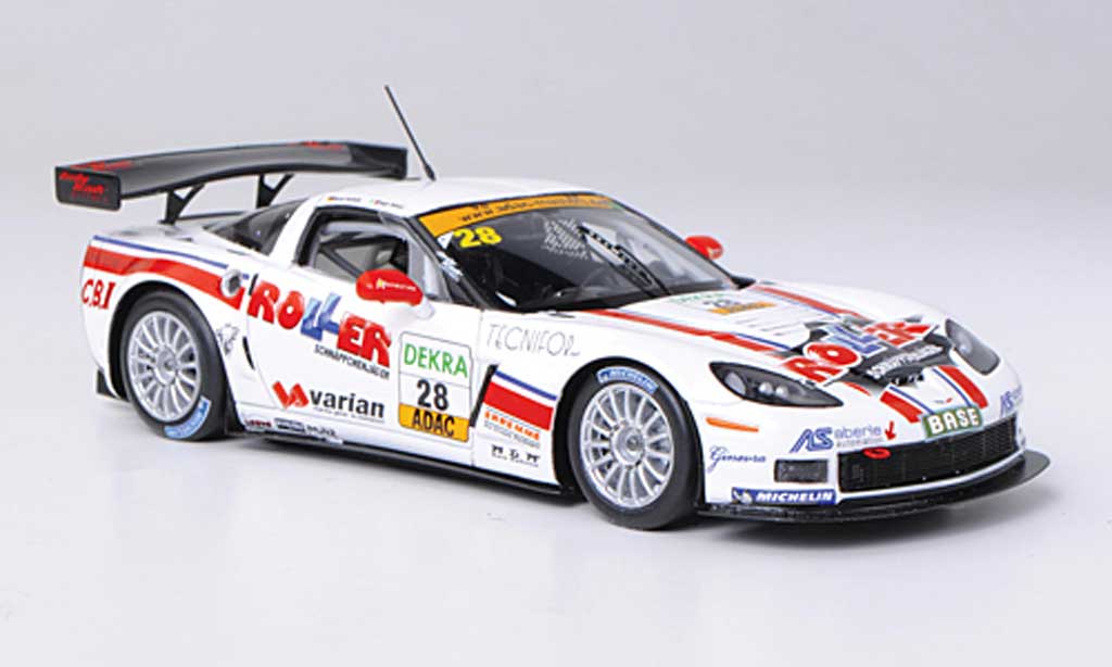 Chevrolet Corvette C6 1/43 Minichamps C6 Z06R GT3 (C6) No.28 Callaway Competition D.Alessi / D.Keilwitz ADAC GT Masters 2011 modelauto