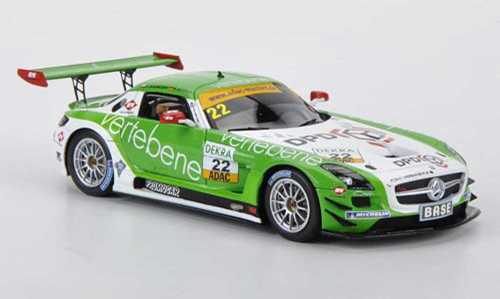 Mercedes SLS 1/43 Minichamps AMG GT3 No.22 MS Racing D.Sigacev / F.Stoll ADAC GT Masters 2011 modelauto