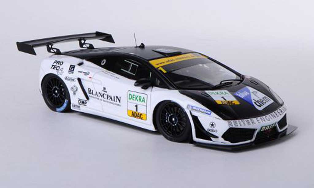 Lamborghini Gallardo LP600 1/43 Minichamps 2011 LP600 No.1 Team Reiter ADAC GT Masters modelauto