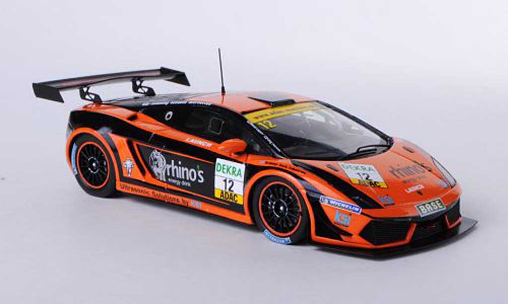 Lamborghini Gallardo LP600 1/43 Minichamps 2011 LP600 No.12 Team Rhinos Leipert MS ADAC GT Masters modelauto