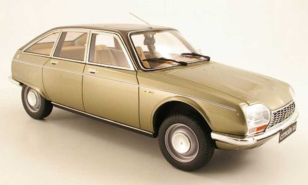 Citroen GS 1/18 Ottomobile Biroodor beige/bruin modelauto