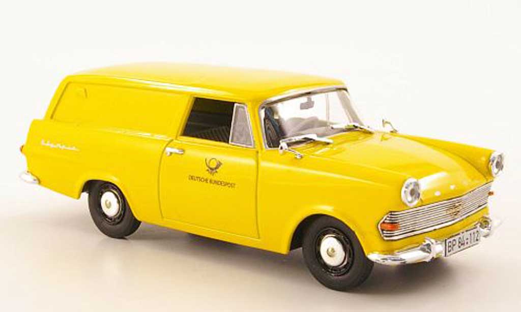 Opel Rekord 1/43 Bing P2 Kasten Deutsche Post modelauto