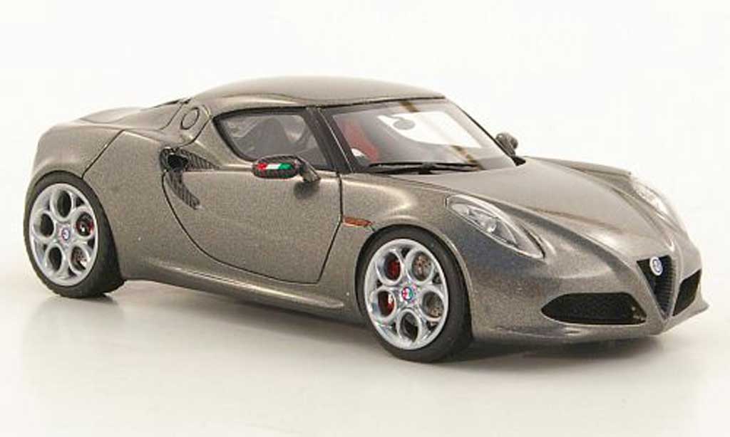 Alfa Romeo 4C 1/43 Look Smart Concept grijs IAA Frankfurt 2011 modelauto