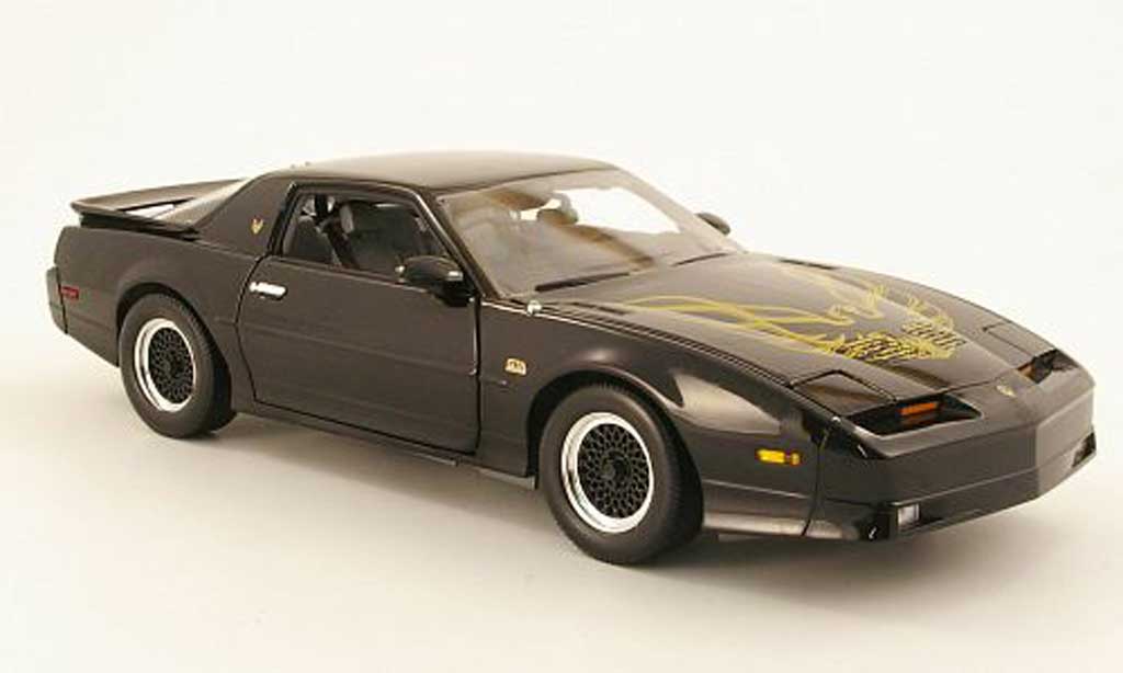 Pontiac Trans Am 1/18 Greenlight GTA zwart 1988 modelauto