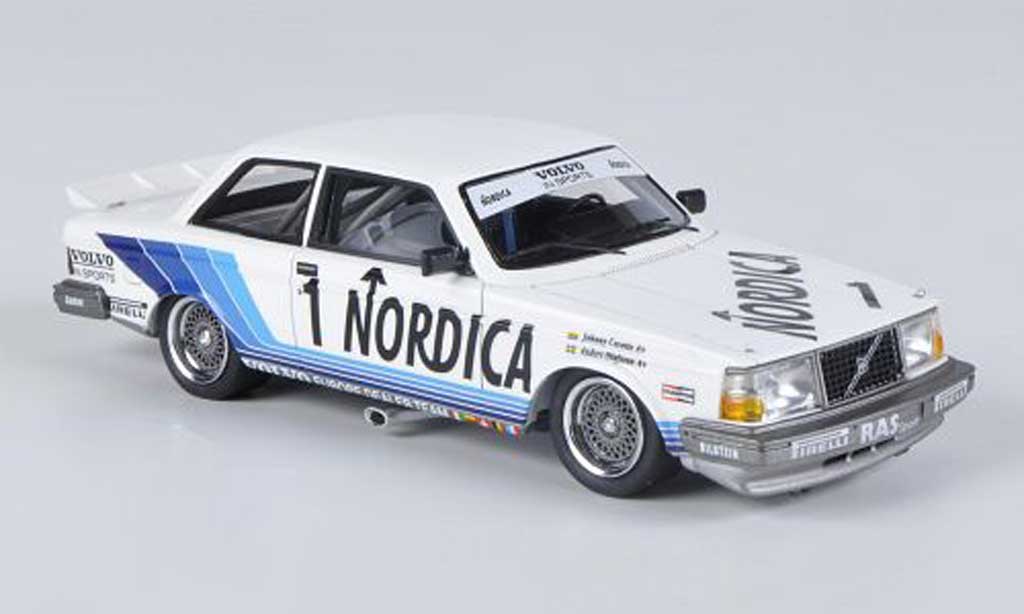 Volvo 240 Turbo 1/43 Neo Turbo Gr.A No.1 Nordica RAS Sport J.Cecotto / A.Olofsson ETCC Zolder 1986 modelauto