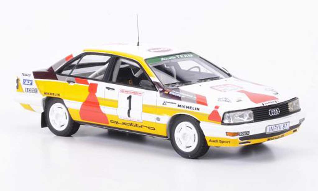 Audi 200 quattro 1/43 Neo No.1 No Smoking Drei Stadte Rallye limit.Auf.300 1987 modelauto