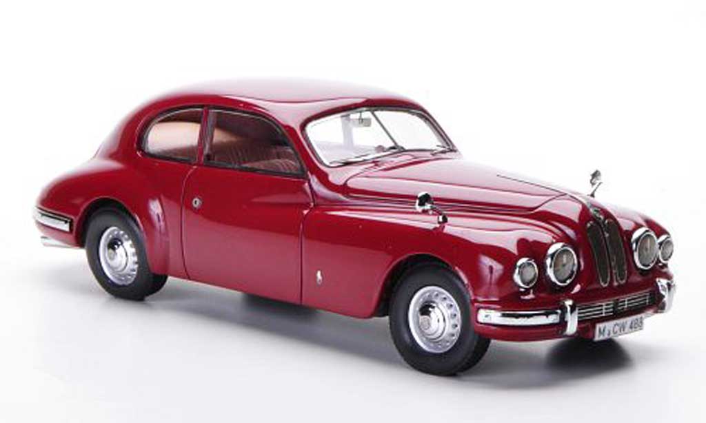 Bristol 401 1/43 Neo rood LHD limitierte Auflage 300 Stuck 1950 modelauto