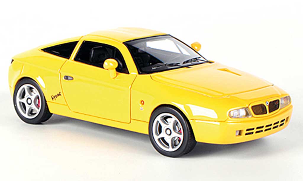 Lancia Hyena Zagato 1/43 Neo geel limitierte Auflage 300 Stuck 1992 modelauto