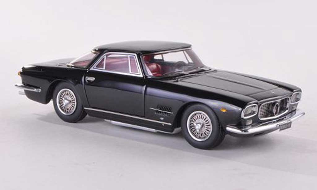 Maserati 5000 GT 1/43 Neo Allemano zwart 1960 modelauto