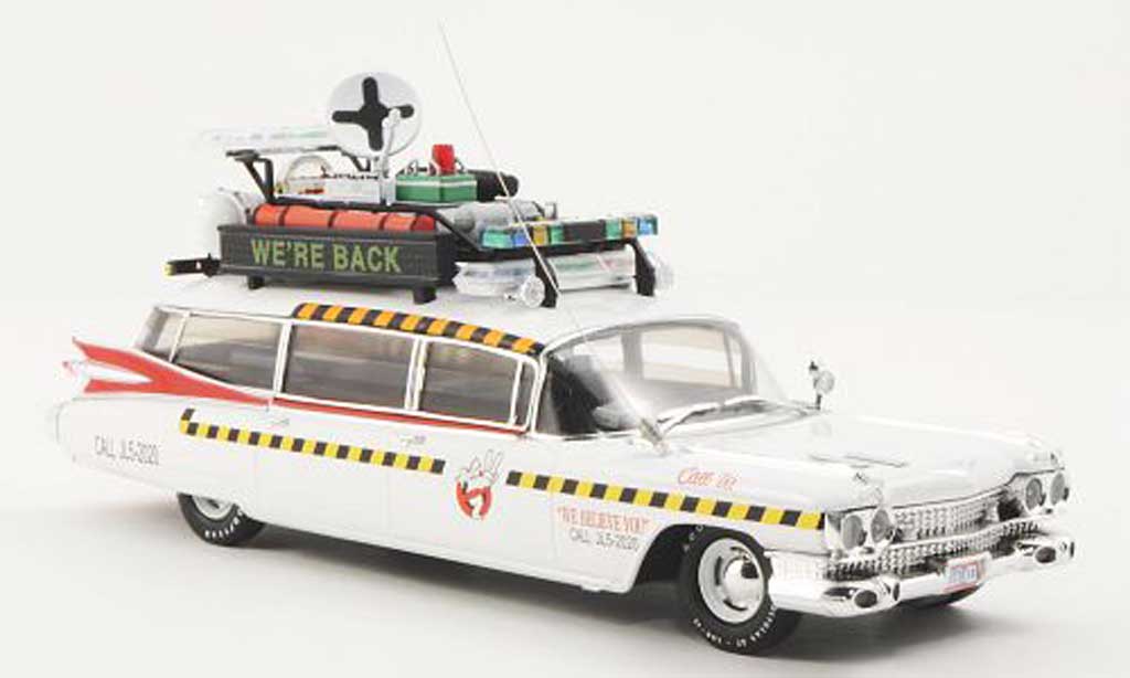 Cadillac Ecto 1A 1/43 Hot Wheels Elite 1A Ghostbusters II (Elite) modelauto