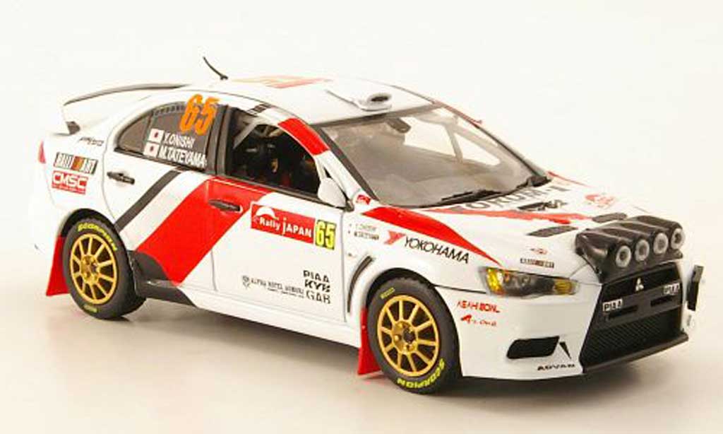 Mitsubishi Lancer Evolution X 1/43 Vitesse Evolution X No.65 Rally Japan 2010 modelauto