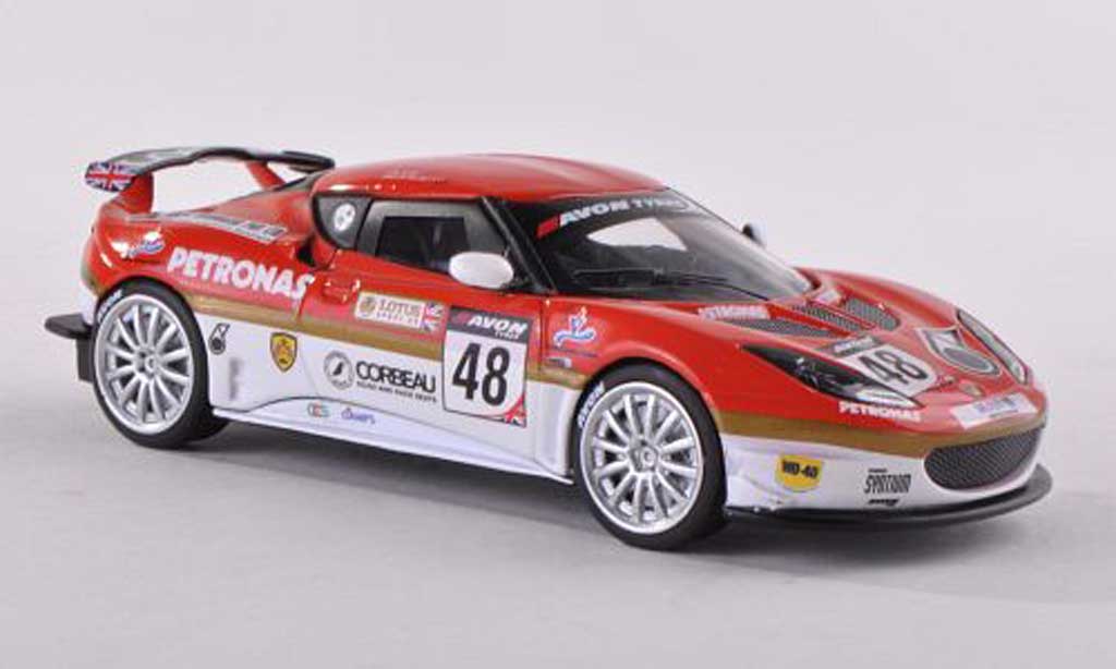 Lotus Evora GT4 1/18 Corgi GT4 No.48 Britannique GT Championship 2012 P.Glew/S.Bolisetti modelauto