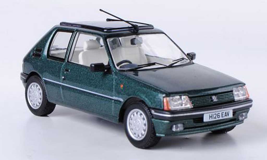 Peugeot 205 Roland Garros 1/43 Vanguards Roland Garros grijs grun RHD modelauto