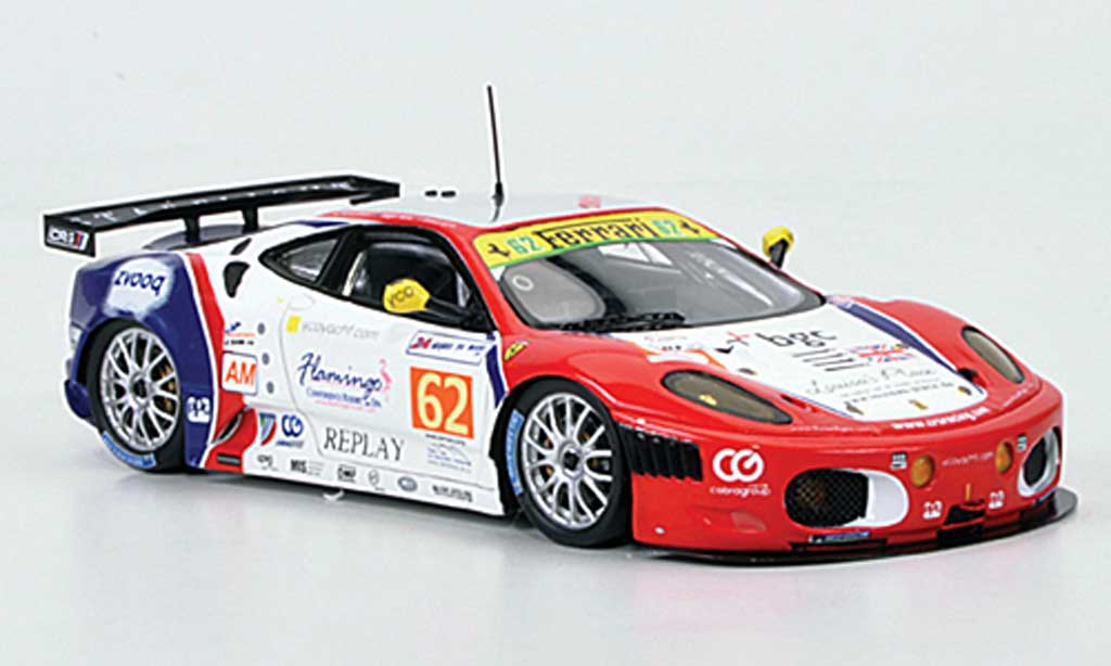 Ferrari F430 GTC 1/43 Fujimi GTC No.62 C Racing 24h Le Mans 2011 modelauto