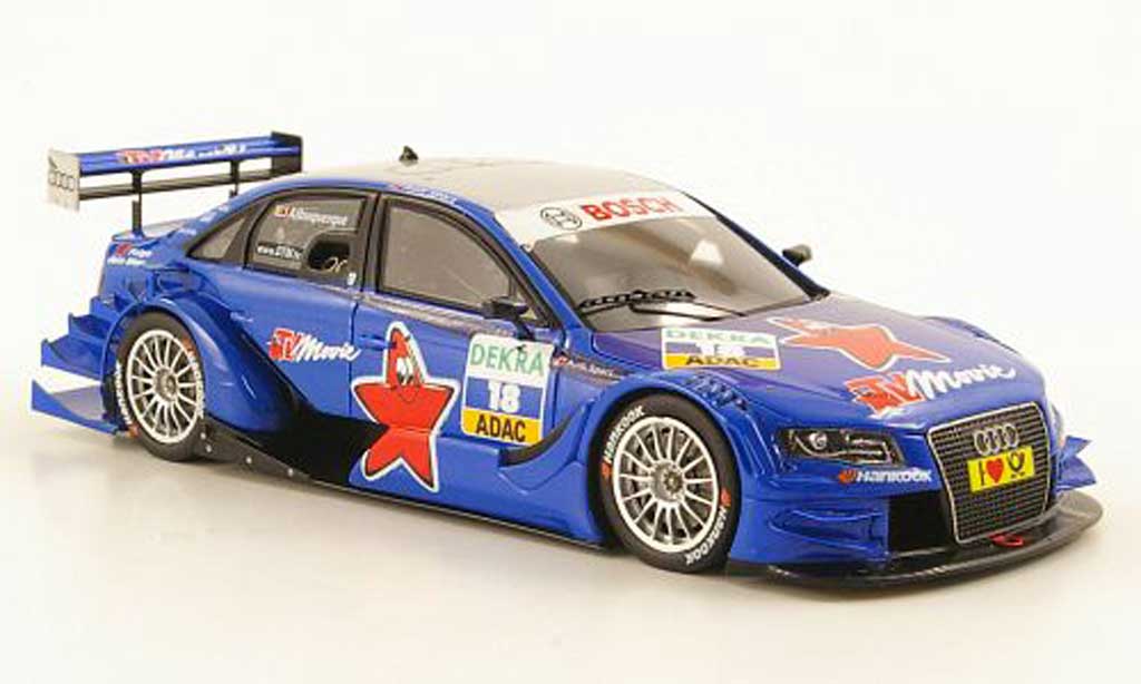 Audi A4 DTM 1/43 Spark DTM No.18 F.Albuquerque Saison 2011 modelauto