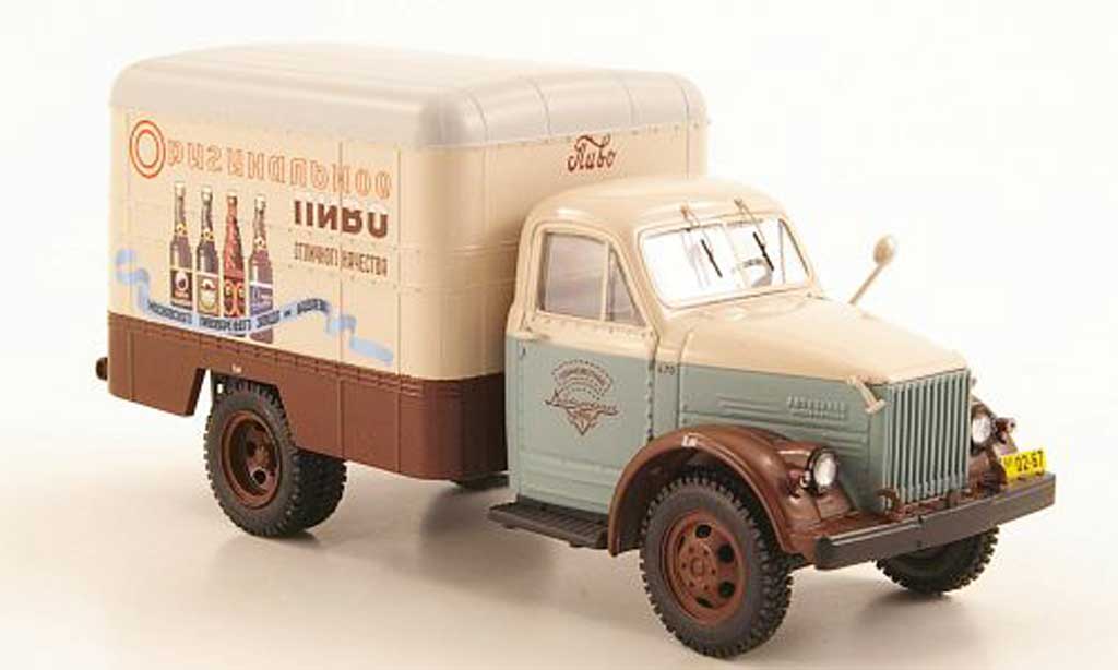 Gaz 51 1/43 DIP Models Bestelwagen Bier 1950 modelauto