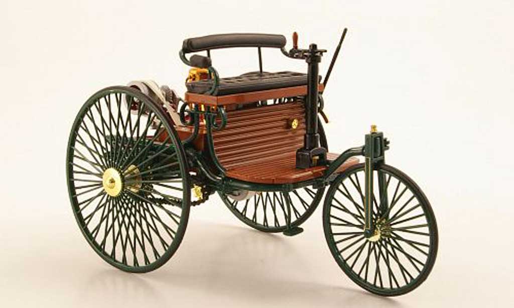 Mercedes Patent 1/18 Norev Benz Motorwagen grun modelauto
