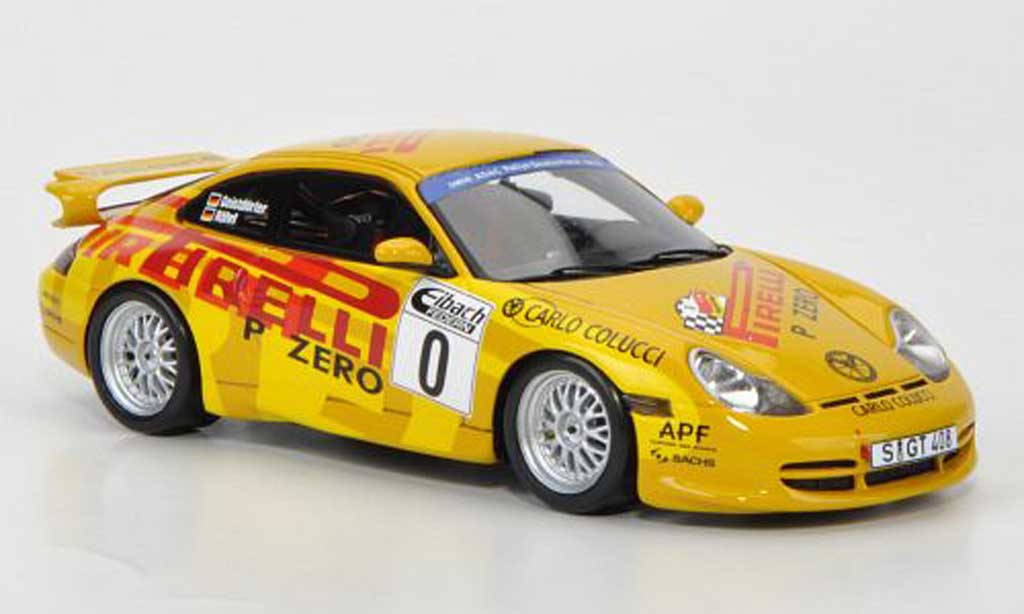 Porsche 996 GT3 1/43 Spark GT3 Cup No.0 W.Rohrl / C.Geistdorfer ADAC Rally Deutschland modelauto