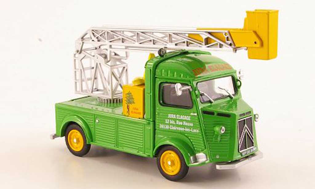 Citroen Type H 1/43 Eligor Drehleiter Jura Elagage modelauto