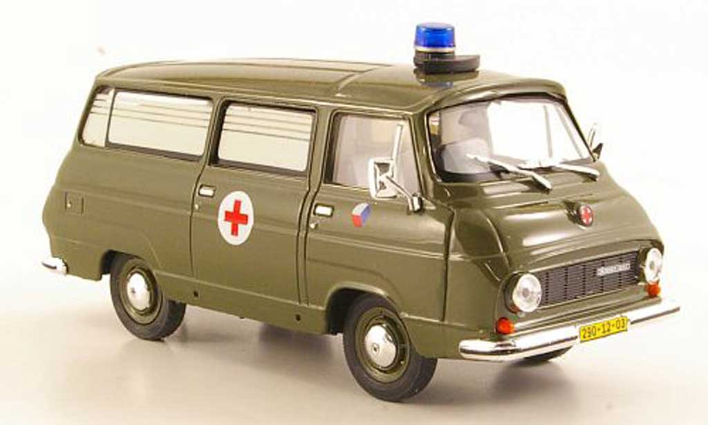 Skoda 1203 1/43 Abrex Rettungswagen Tschechische Armee modelauto