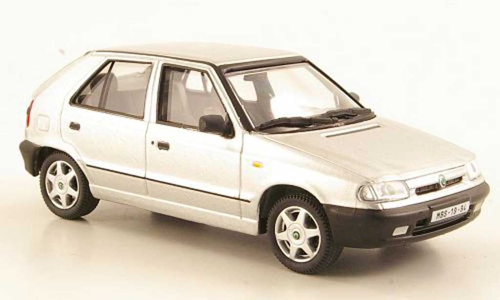 Skoda Felicia 1/43 Abrex grijs 1994 modelauto