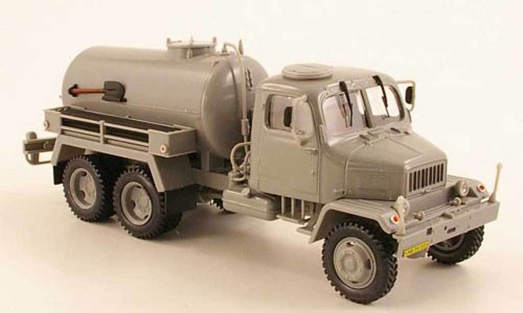Praga V3S 1/43 Abrex Tank grijs modelauto