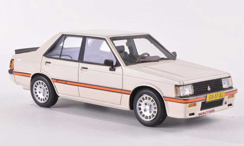 Mitsubishi Lancer 2000 Turbo 1/43 Neo 2000 Turbo EX PWO cremewit 1980 modelauto