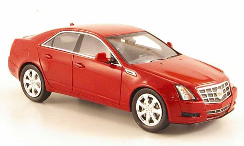 Cadillac CTS 1/43 Luxury Collectibles Sport Sedan rood 2011 modelauto