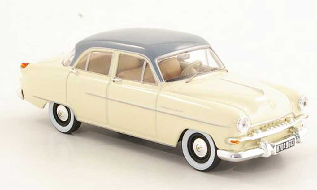 Opel Kapitan 1/43 Starline beige/grijs 1954 modelauto