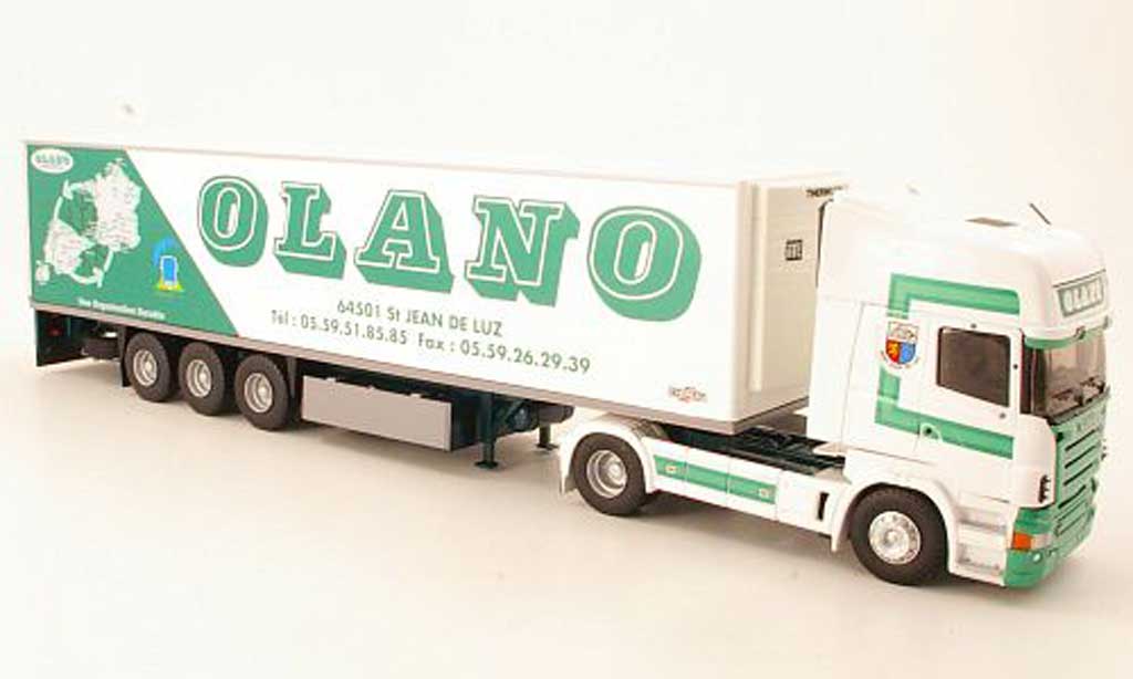 Scania Serie R 1/43 Eligor Topline Olano Kuhlkoffer-SZ modelauto