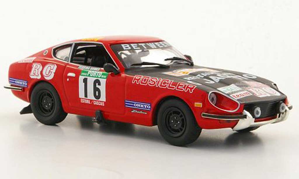 Datsun 240Z 1/43 IXO No.16 P.Cortez / T.Gomes Rally Portugal 1975 modelauto