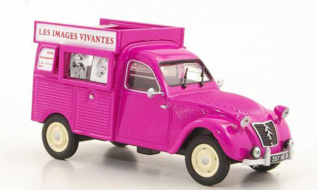 Citroen 2CV 1/43 Eligor AZU Special Les Images Vivantes modelauto