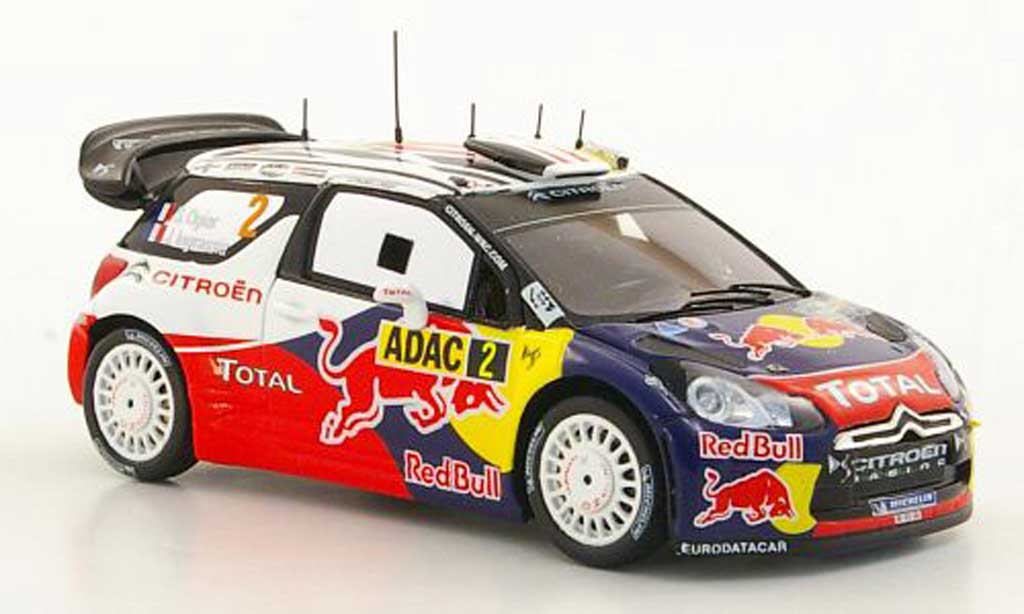 DS Automobiles DS3 WRC 2011 1/43 Spark WRC 2011 No.2 S.Ogier / J.Ingrassia Rally Deutschland modelauto