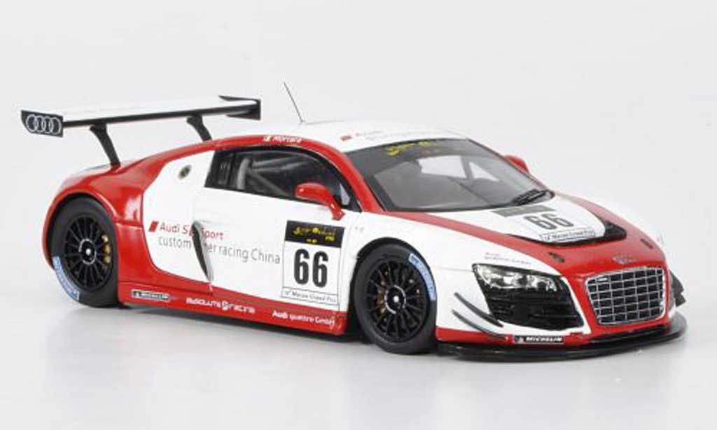 Audi R8 LMS 1/43 Spark LMS No.66 Sport E.Mortara Macau Cup 2011 modelauto