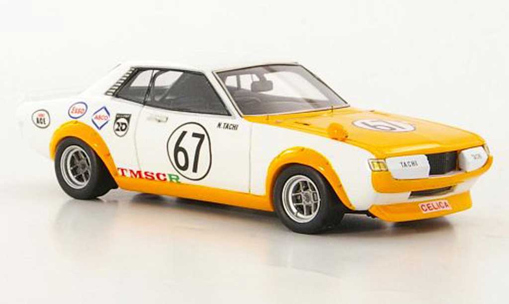 Toyota Celica 1972 1/43 Reve Collection 1972 1600GT No.67 N.Tachi GP Japan modelauto