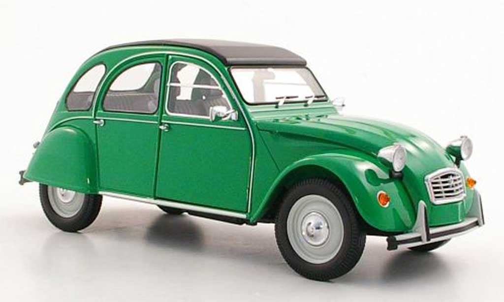 Citroen 2CV 1/18 Minichamps grun 1976 modelauto