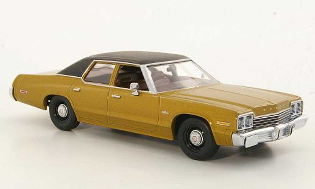 Dodge Monaco 1974 1/43 Minichamps 1974 gold/zwart 1974 modelauto
