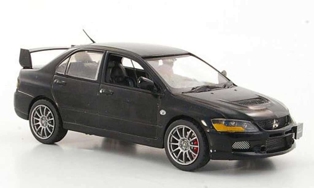 Mitsubishi Lancer Evolution IX 1/43 Vitesse Evolution IX zwart RHD 2006 modelauto
