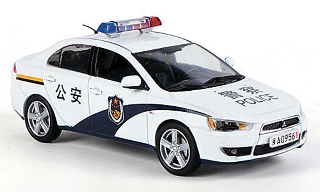 Mitsubishi Lancer 1/43 Vitesse Ex China Politie (GongAn) 2009 modelauto