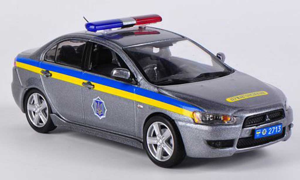 Mitsubishi Lancer 1/43 Vitesse Ukraine Politie 2009 modelauto