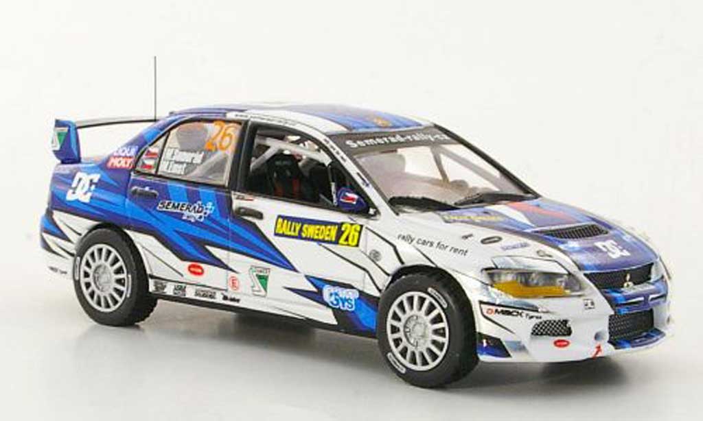 Mitsubishi Lancer Evolution IX 1/43 Vitesse Evolution IX No.26 M.Semerad / M.Ernst Rally Schweden 2011 modelauto