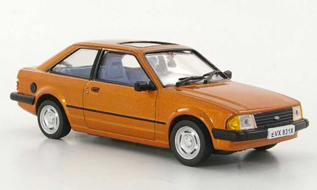 Ford Escort MK3 1/43 Vitesse MK3 GL bronze RHD 1981 modelauto