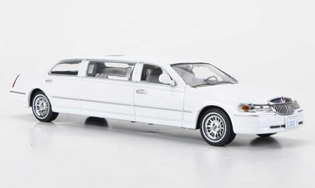 Lincoln Town Car 2000 1/43 Vitesse 2000 wit modelauto