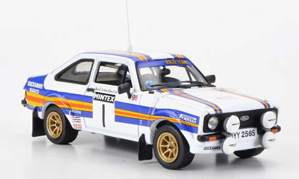 Ford Escort RS 1800 1/43 Vitesse RS 1800 No.1roodhmans Mintex International Rally 1981 modelauto