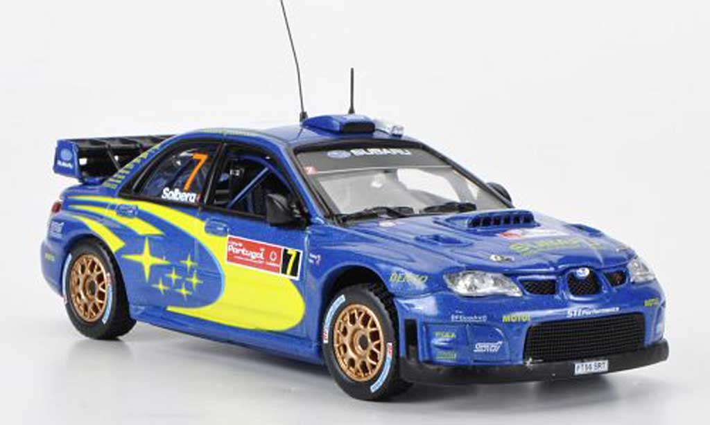 Subaru Impreza WRC 1/43 Vitesse WRC 07 No.7 P.Solberg/P.Mills Portugal Rally 2007 modelauto