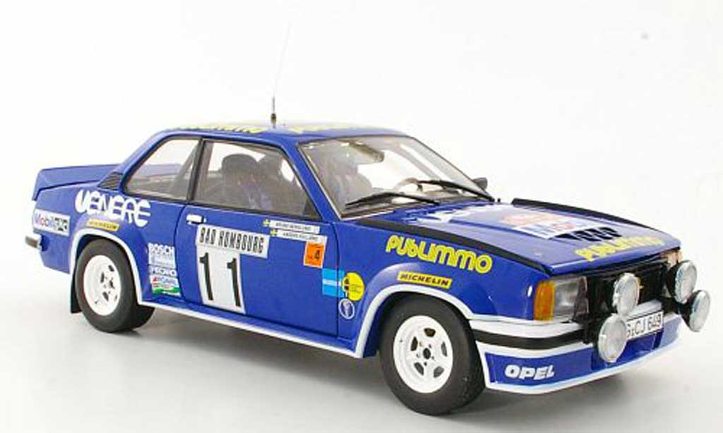 Opel Ascona B 1/18 Sun Star B 400 No.11 Publimmo A.Kullang / B.Berglund Rally Monte Carlo 1981 modelauto
