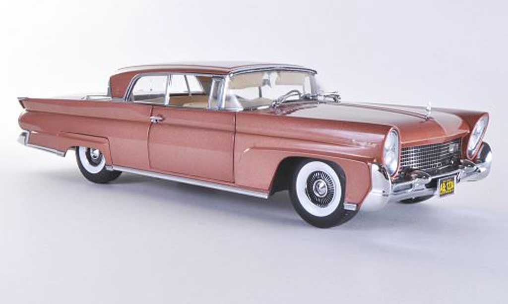 Lincoln Continental 1958 1/18 Sun Star 1958 Mark III Hardtop bruin modelauto