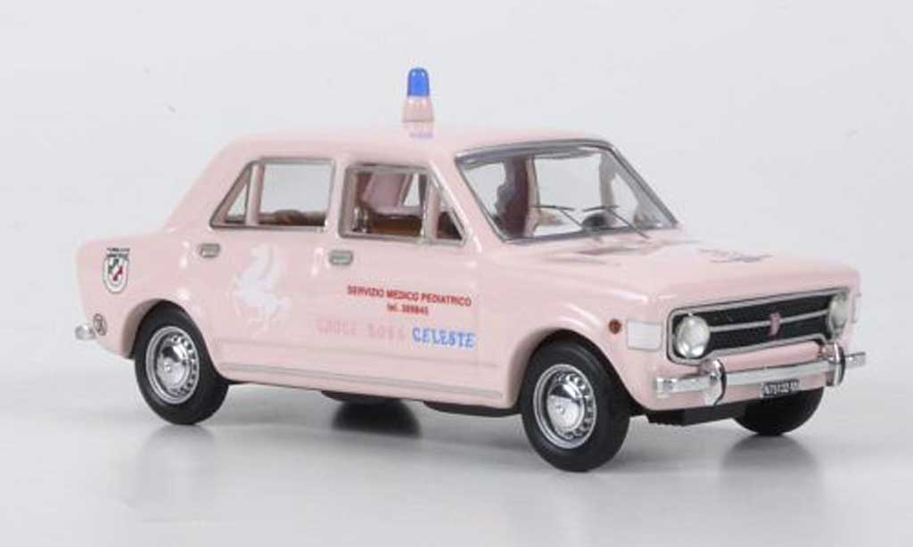 Fiat 128 1/43 Rio Croce Rossa Celeste - roodes Kreuz 1971 modelauto