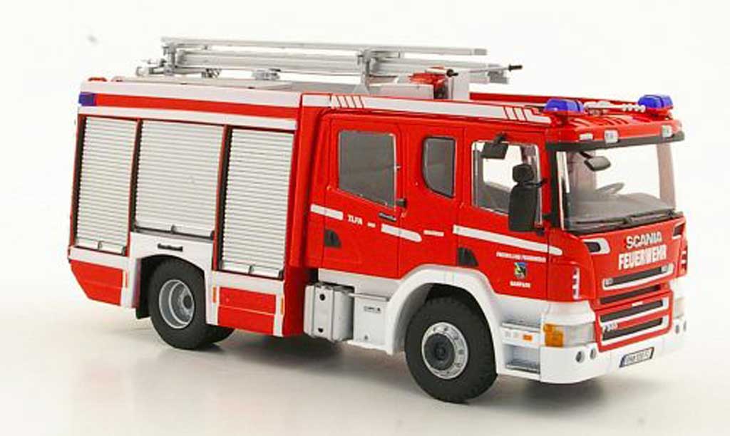 Scania Serie R 1/43 Eligor AluFire3 DoKa Freiwillige pompieGainfarn (AT) modelauto