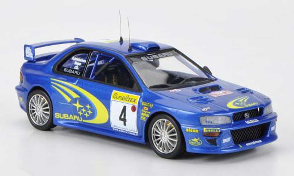 Subaru Impreza WRC 1/43 Trofeu WRC No.4 Works Team J.Kankkunen / Repo Rally Monte Carlo 2000 modelauto